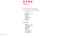 Desktop Screenshot of hfbk.net
