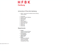 Tablet Screenshot of hfbk.net